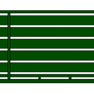 Brama przesuwna WALL 200 - 4,00 m - antracyt , brązowa , czarna , szara , zielona