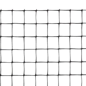 Siatka przeciw kretom 16x16mm czarna 1,00m - rolka 25m