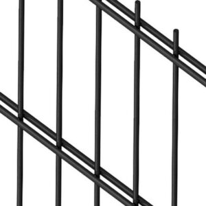 Panele ogrodzeniowe  6/5/6 - antracyt , brązowe , czarne , szare , zielone - 1,83 m